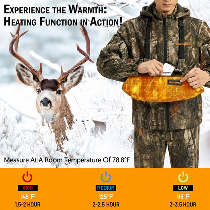 Hearthwild Heated Hand Warmer Muff